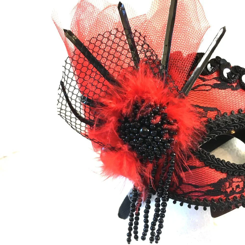 Halloween Venetian Mask NWT NOS